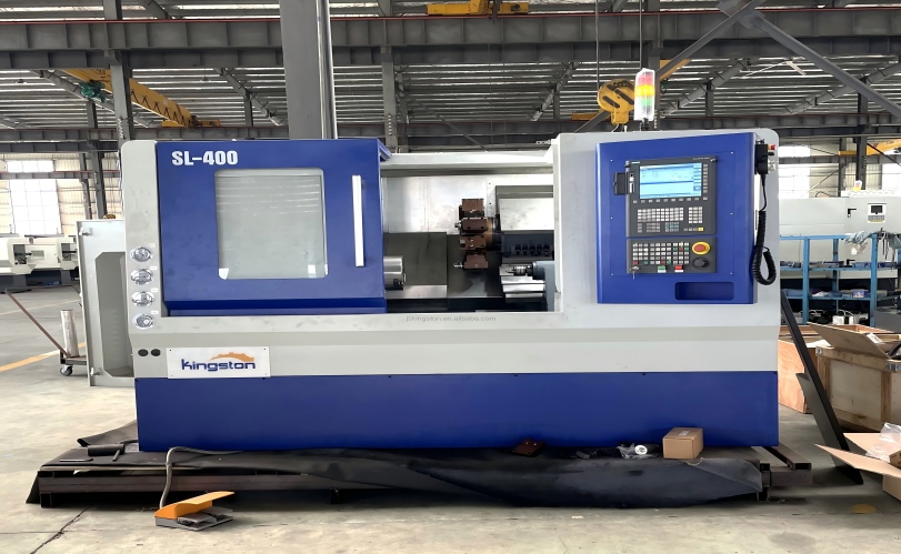Hochsteife CNC-Schrägbettdrehmaschine für präzise Massenproduktion