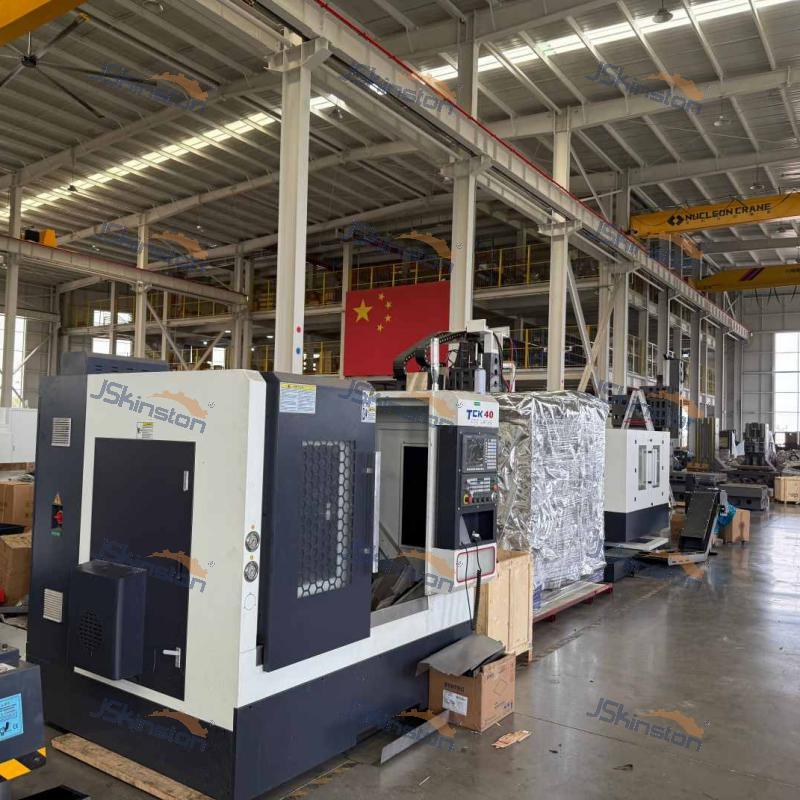 slant bed lathe with live turret